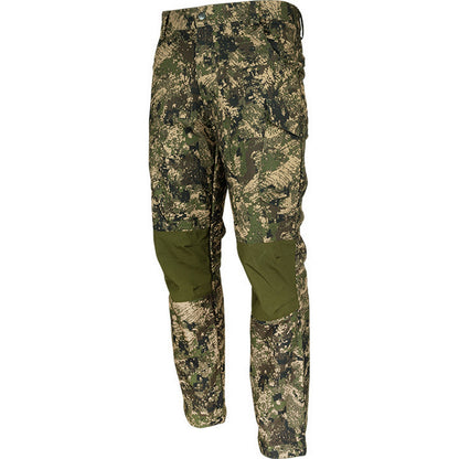 Green Camo - Side - Jack Pyke Mens Softshell Digital Camo Waterproof Trousers