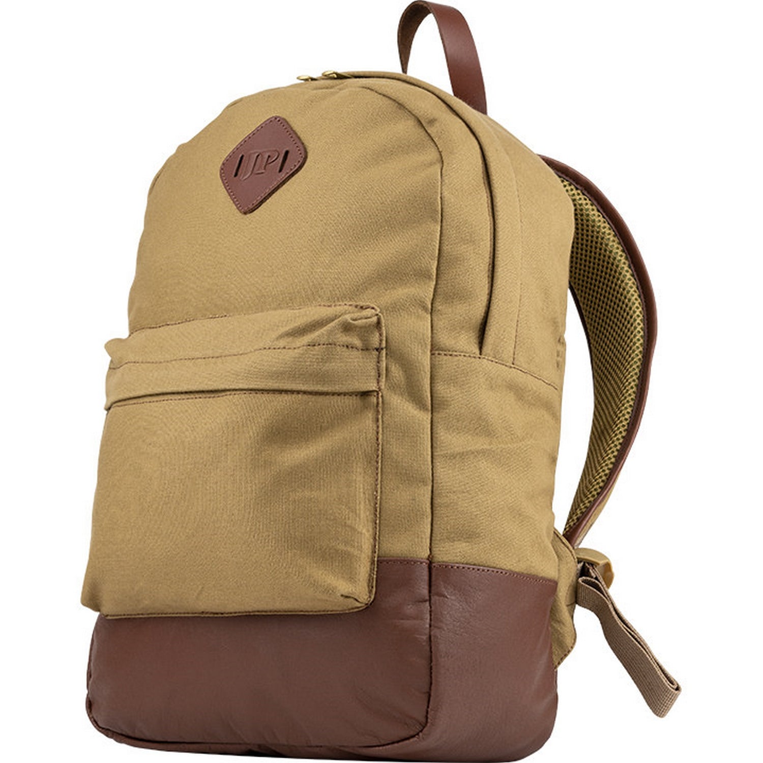 Fawn - Side - Jack Pyke Canvas Leather Trim Backpack