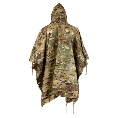 Green - Back - Viper Unisex Adult Camo Waterproof Poncho
