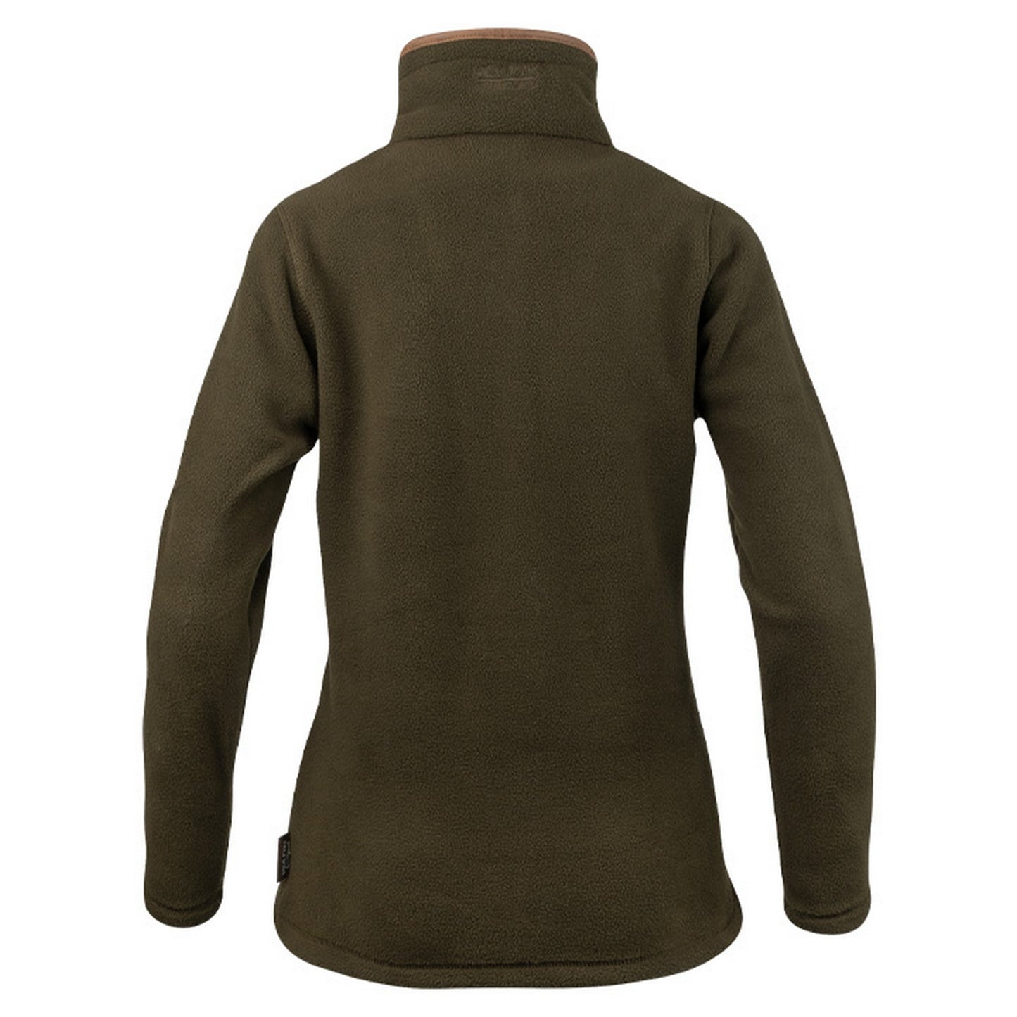 Dark Olive - Back - Jack Pyke Womens-Ladies Fleece Top