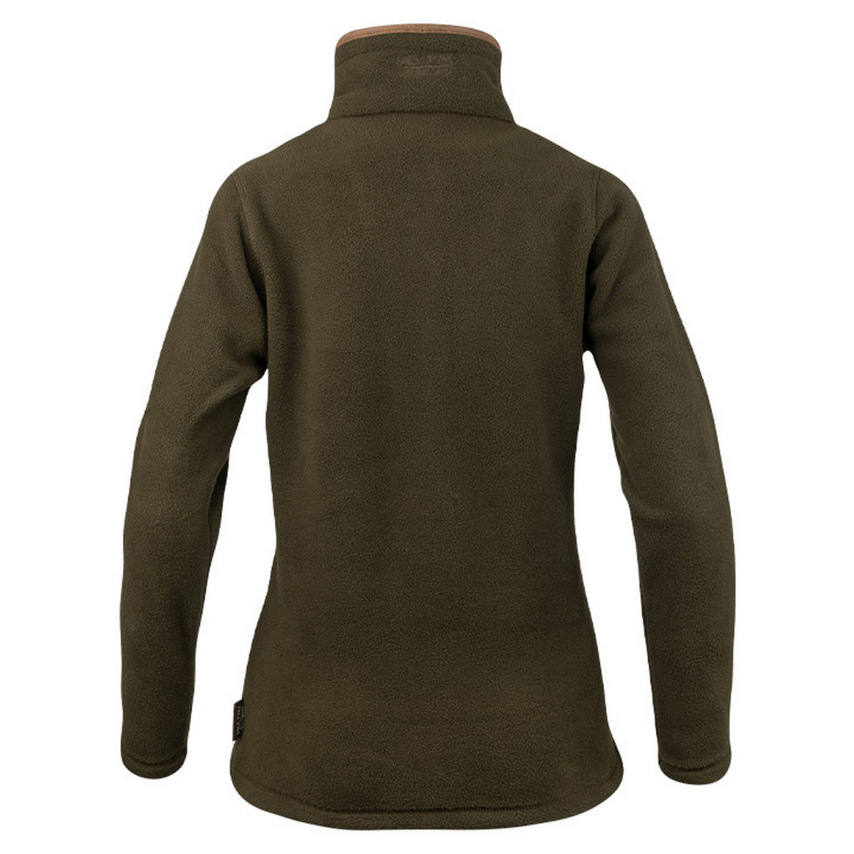 Dark Olive - Back - Jack Pyke Womens-Ladies Fleece Top