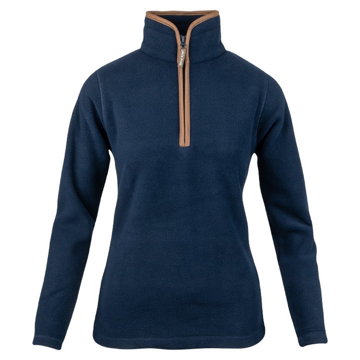 Navy - Front - Jack Pyke Womens-Ladies Fleece Top