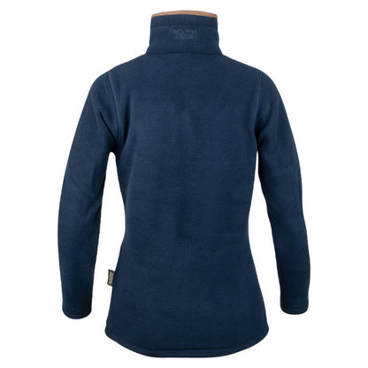 Navy - Back - Jack Pyke Womens-Ladies Fleece Top