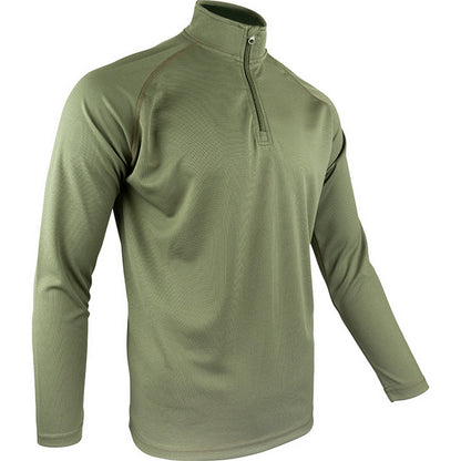 Green - Side - Viper Mens Armour Mesh Midlayer