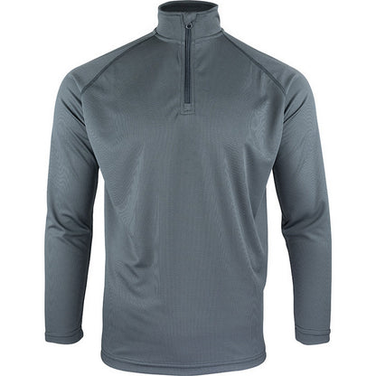 Titanium - Front - Viper Mens Armour Mesh Midlayer
