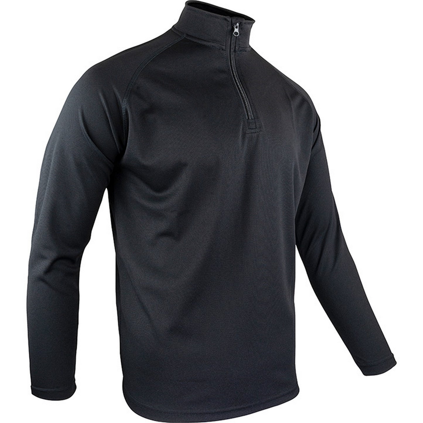 Black - Side - Viper Mens Armour Mesh Midlayer