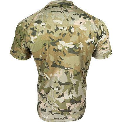 Camo Green - Back - Viper Mens Tactical Camo Mesh T-Shirt