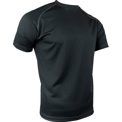Black - Side - Viper Mens Tactical Tech Mesh T-Shirt