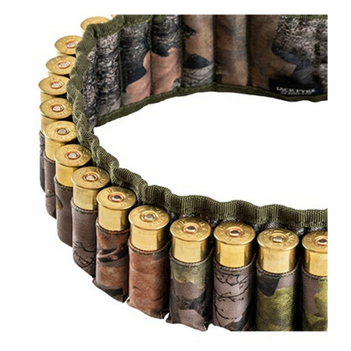 Oak Camo - Back - Jack Pyke Oak Leaf Camo Cartridge Belt