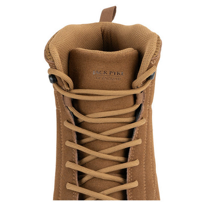 Brown - Lifestyle - Jack Pyke Mens Lowland Suede Mid Cut Boots