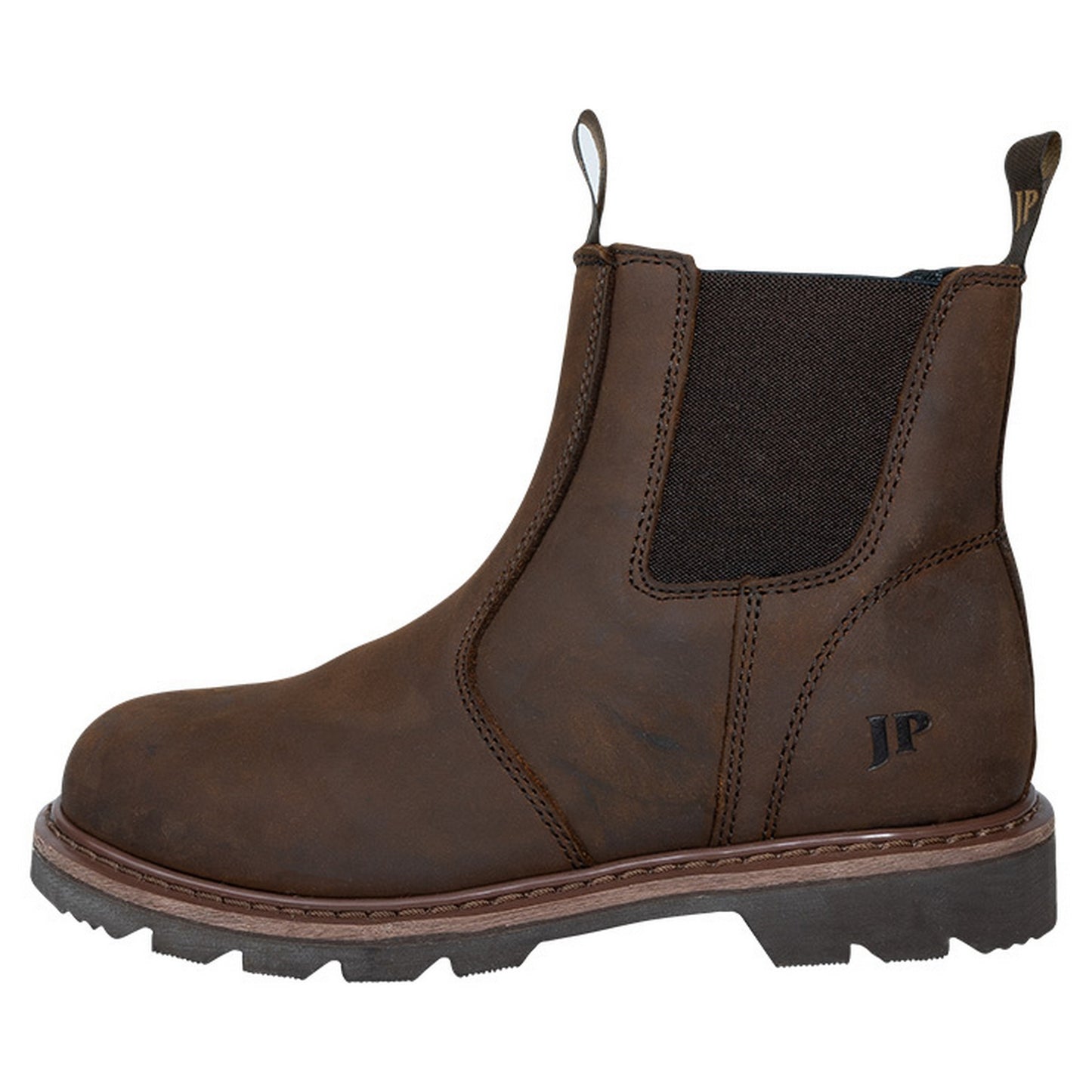 Brown - Front - Jack Pyke Mens Shires Oiled Leather Dealer Boots