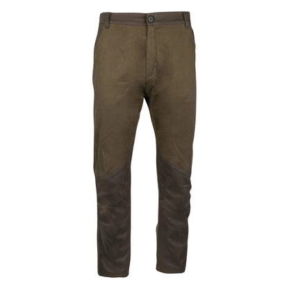 Brown - Front - Jack Pyke Mens Cotton Stretch Trousers