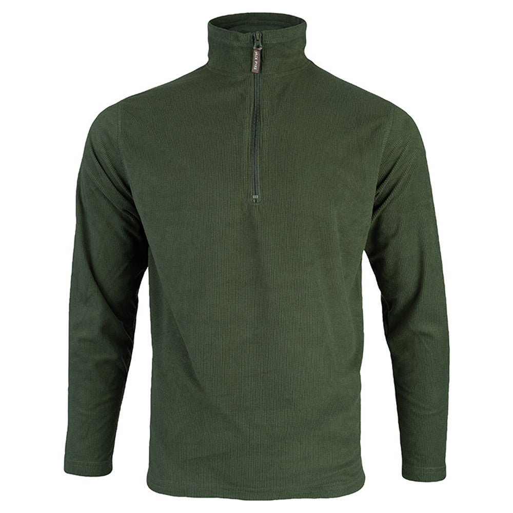 Green - Front - Jack Pyke Mens Lightweight Fleece Top