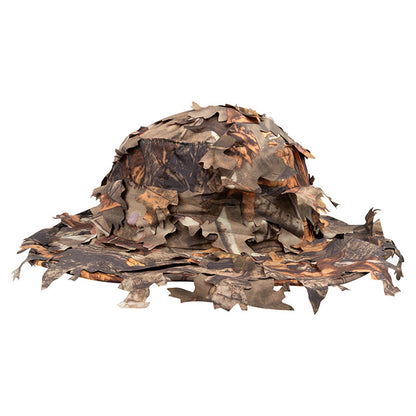 Brown - Back - Jack Pyke Mens Leaves 3D Bush Hat