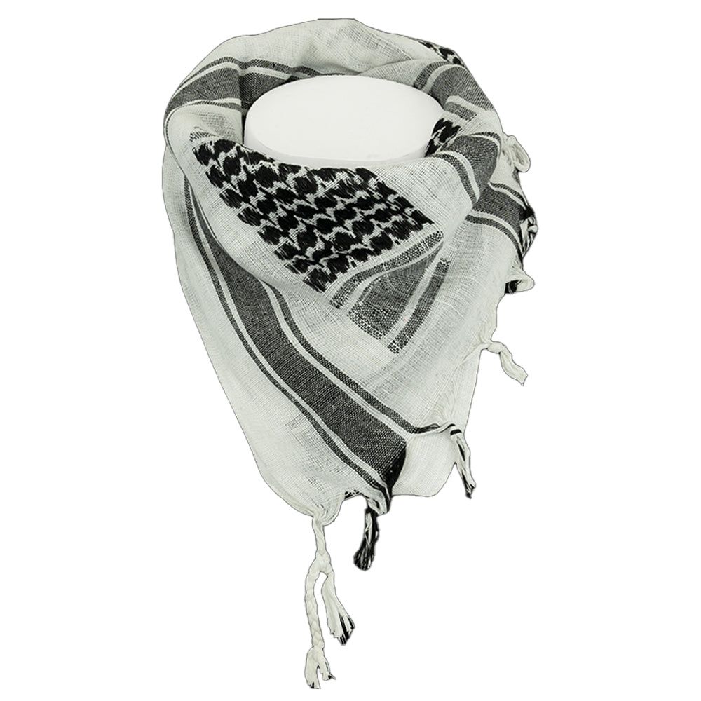 Black-White - Front - Web-Tex Keffiyeh