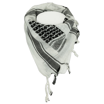 Black-White - Front - Web-Tex Keffiyeh
