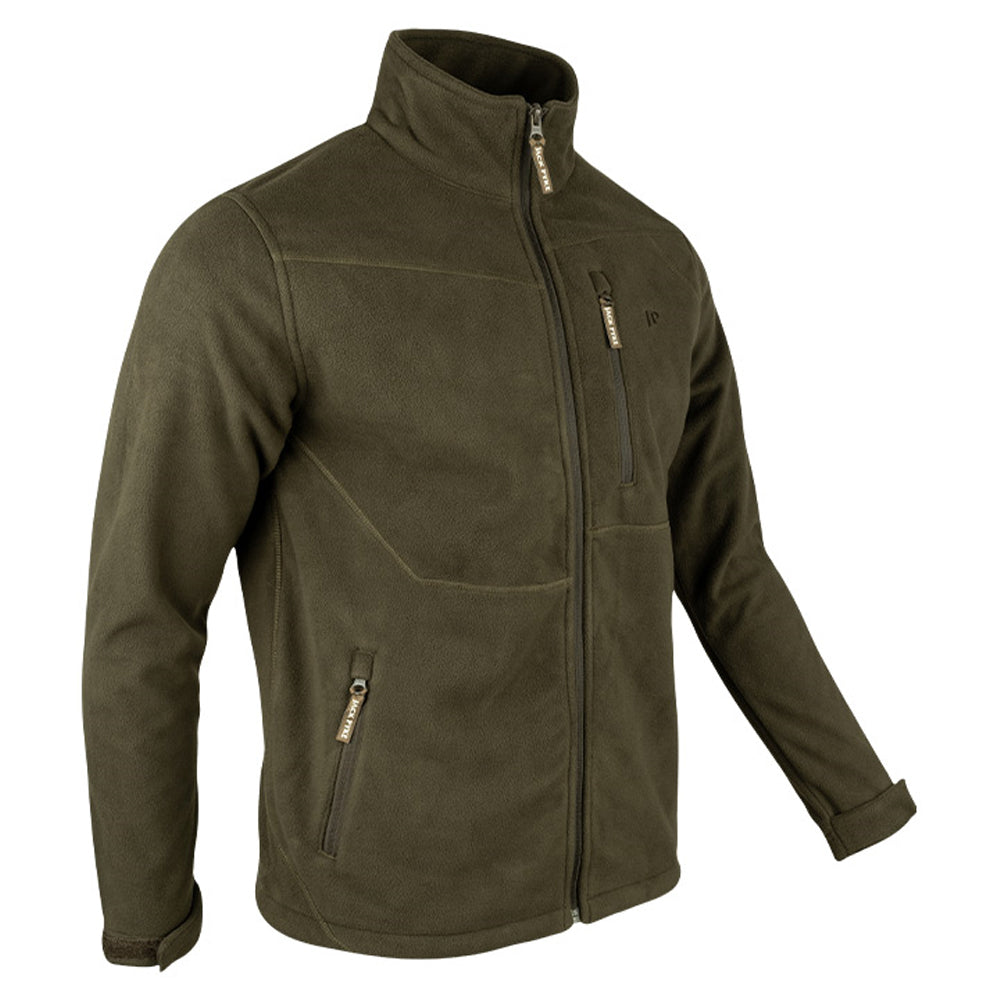 Green - Lifestyle - Jack Pyke Mens Waterproof Fleece Jacket