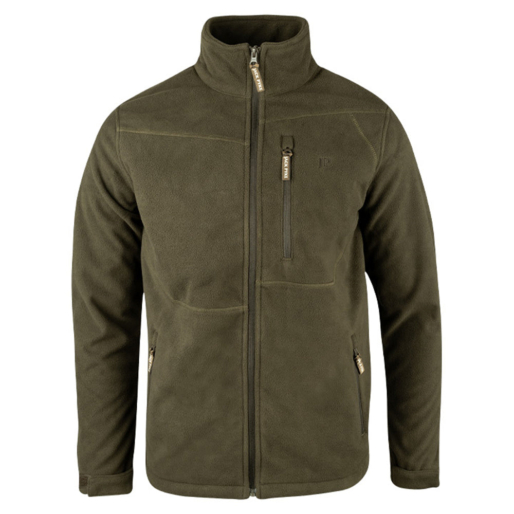 Green - Front - Jack Pyke Mens Waterproof Fleece Jacket