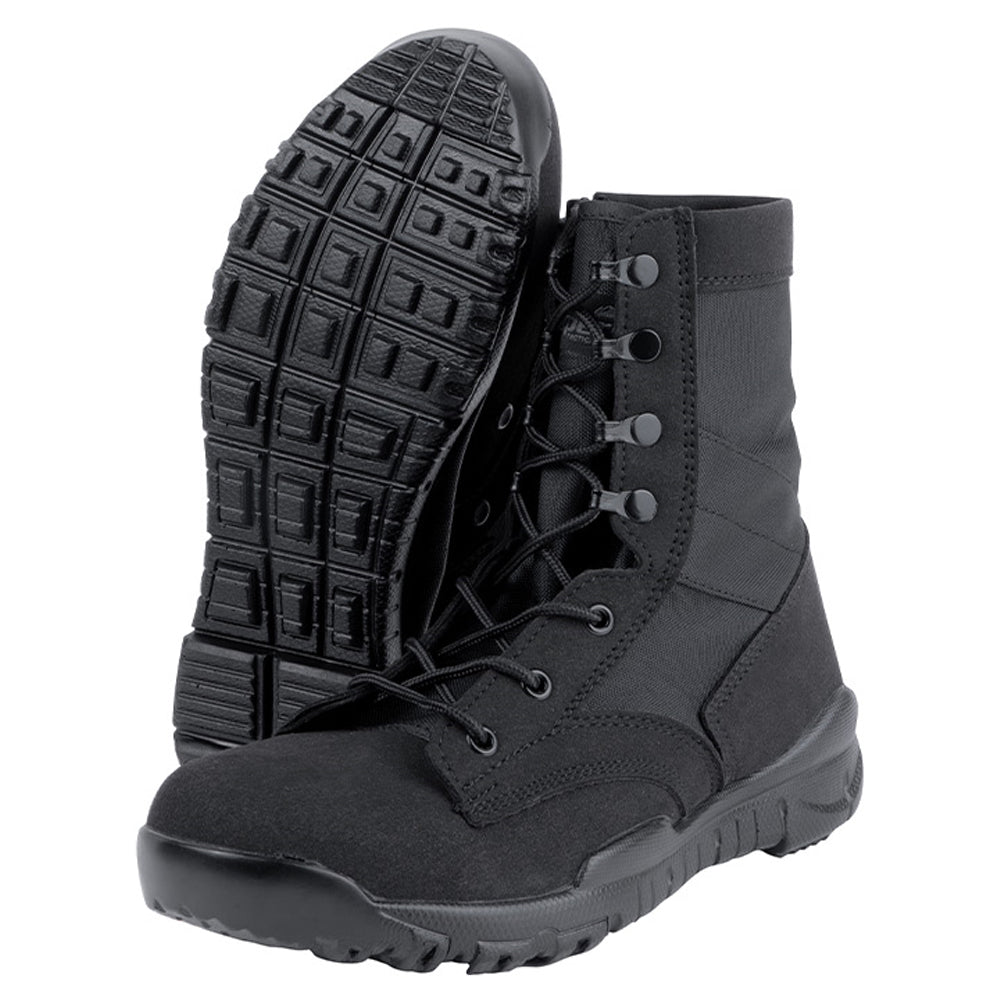 Black - Pack Shot - Viper Mens Side Zip Tactical Boots