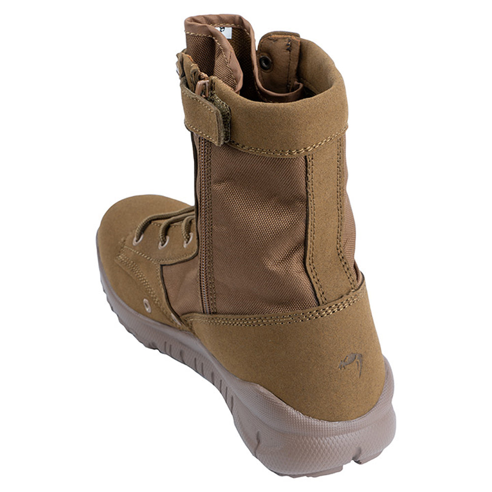 Coyote - Back - Viper Mens Side Zip Tactical Boots