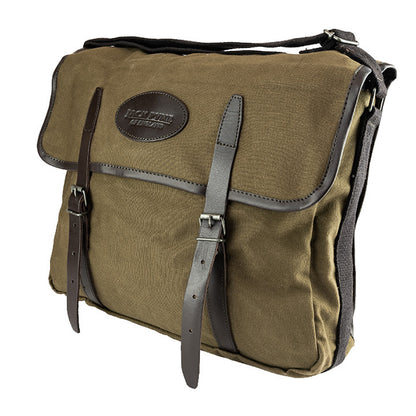 Green - Front - Jack Pyke Canvas Messenger Bag