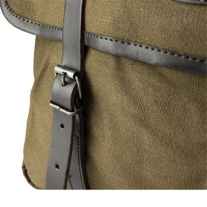 Green - Side - Jack Pyke Canvas Messenger Bag