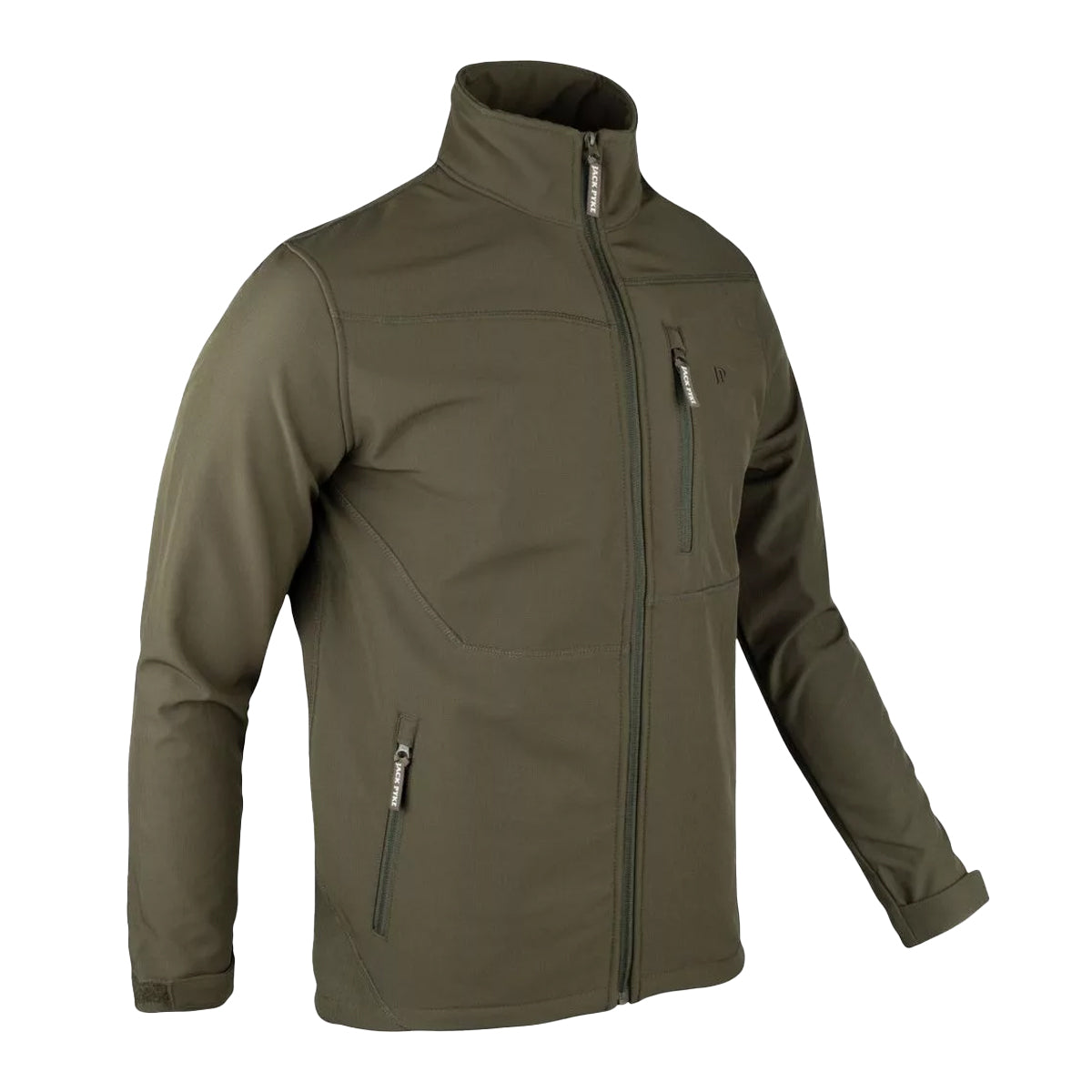 Green - Side - Jack Pyke Mens Bleasdale Soft Shell Jacket