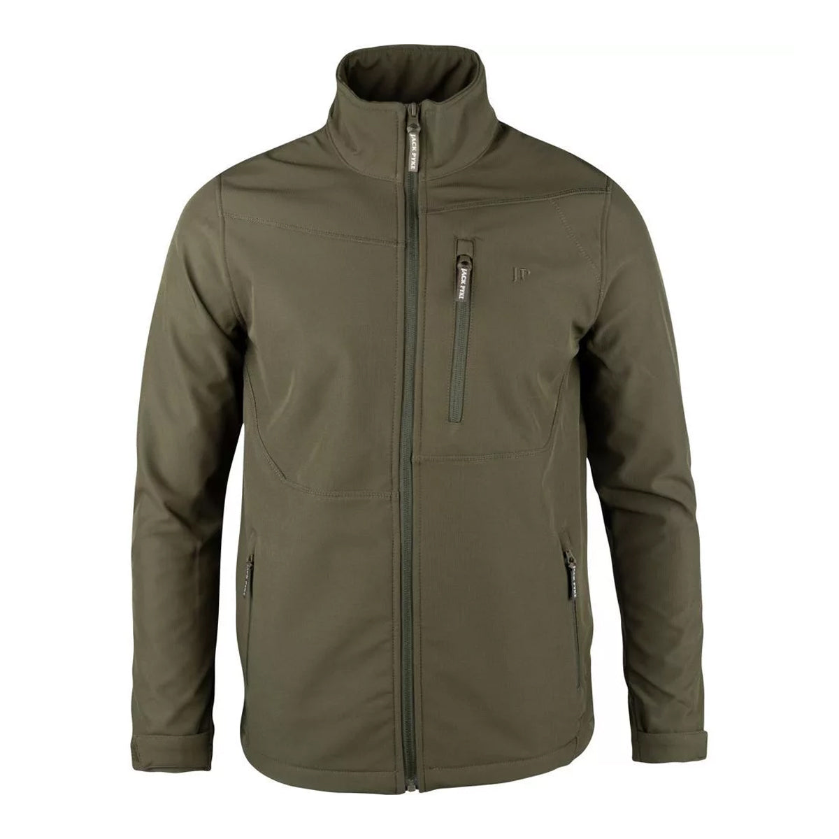 Green - Front - Jack Pyke Mens Bleasdale Soft Shell Jacket