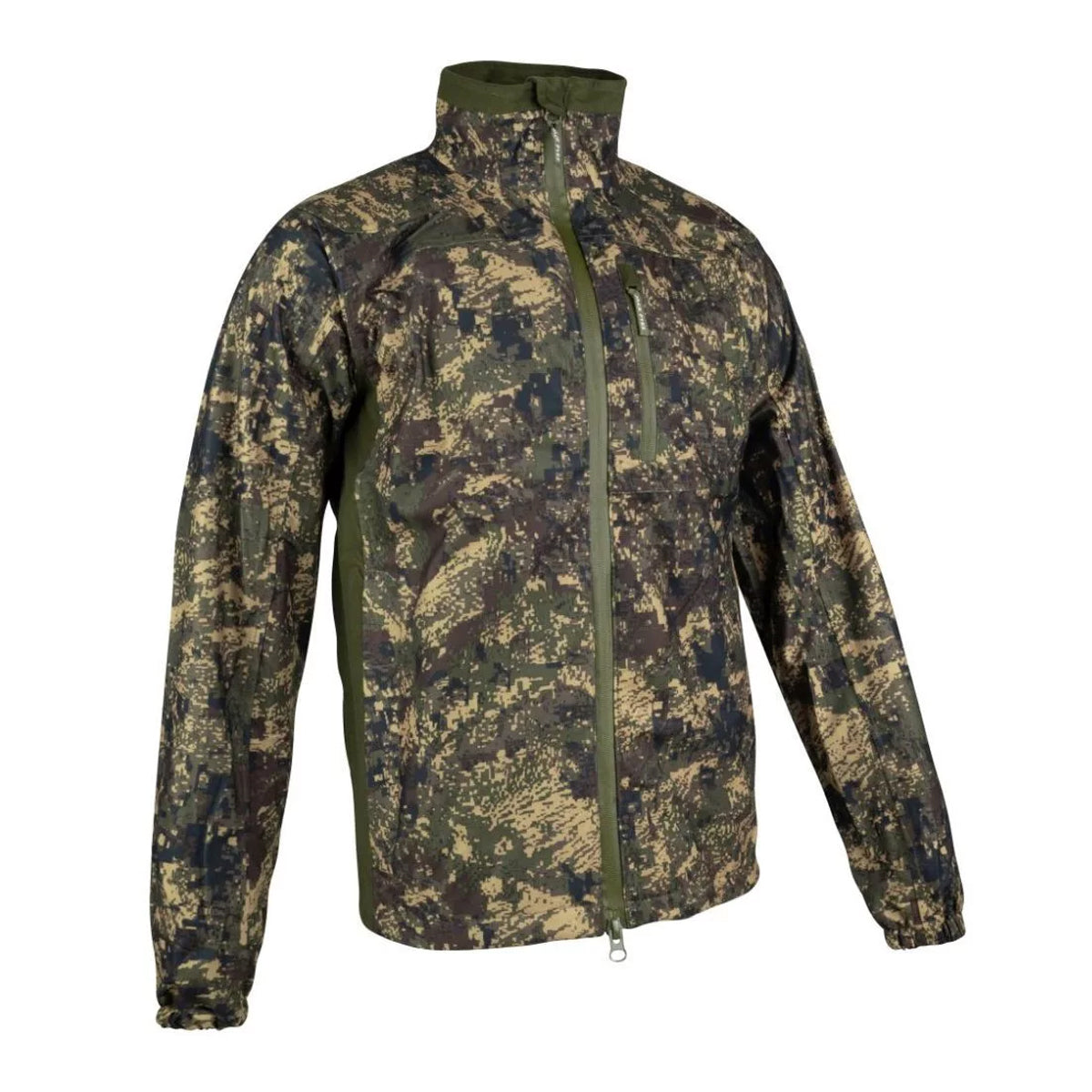 Green - Side - Jack Pyke Mens Weardale Camo Field Jacket