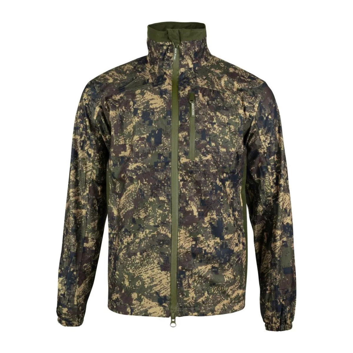 Green - Front - Jack Pyke Mens Weardale Camo Field Jacket