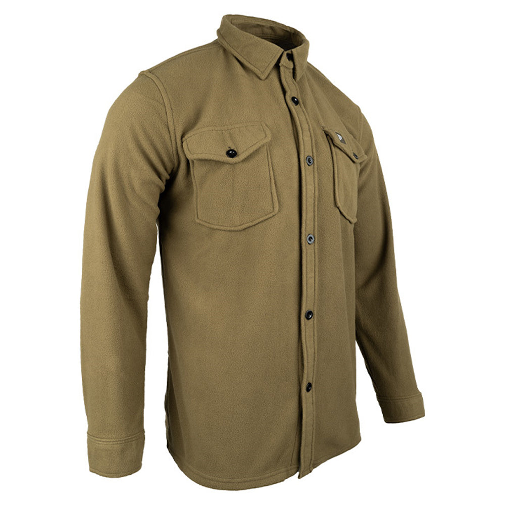 Dark Mustard - Lifestyle - Jack Pyke Mens Polar Fleece Shirt