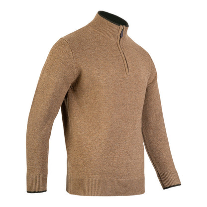 Barleycorn - Side - Jack Pyke Mens Ashcombe Lambswool Half Zip Pullover