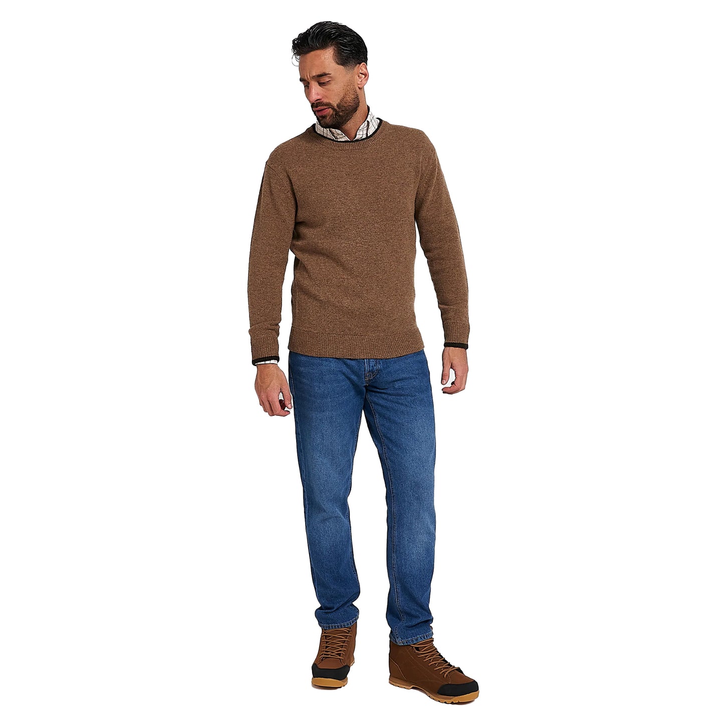 Barleycorn - Lifestyle - Jack Pyke Mens Knitted Lambswool Crew Neck Jumper