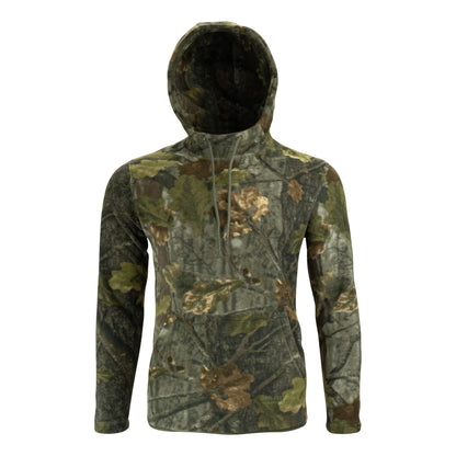 Oak Camo - Front - Jack Pyke Mens Fieldman Oak Leaf Fleece Hoodie