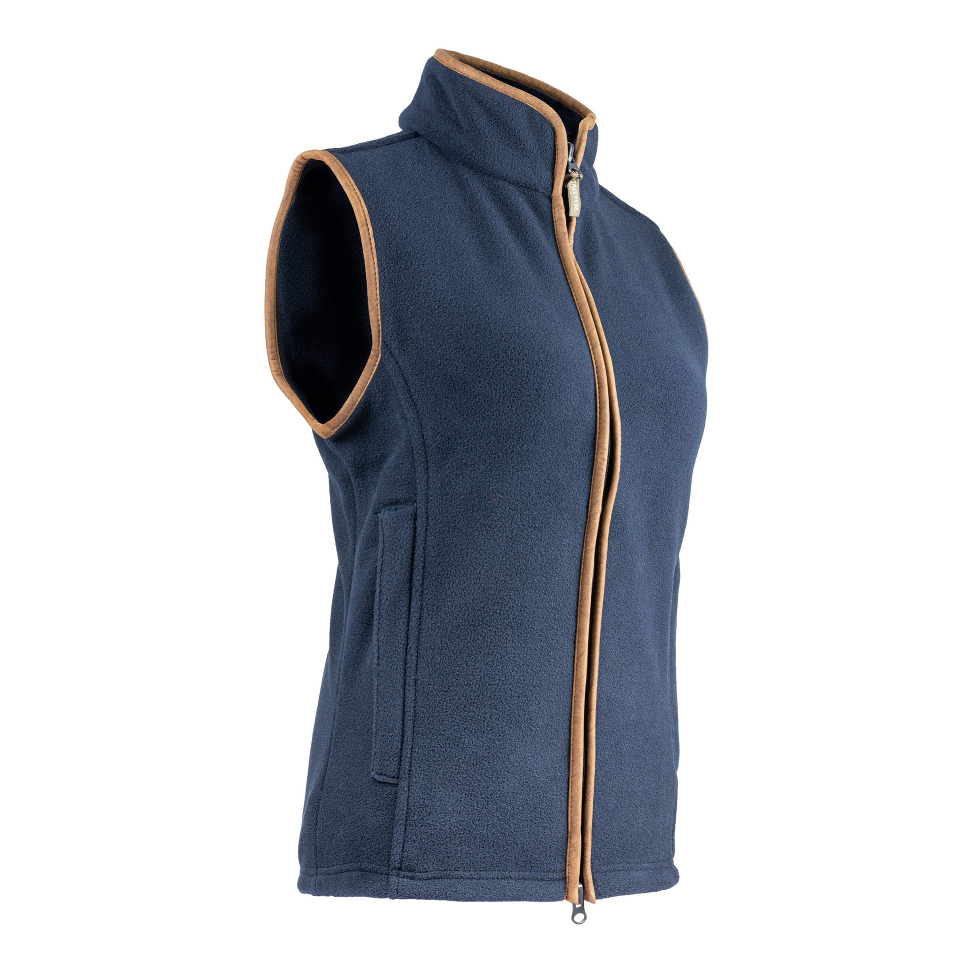 Navy - Back - Jack Pyke Womens-Ladies Countryman Fleece Gilet
