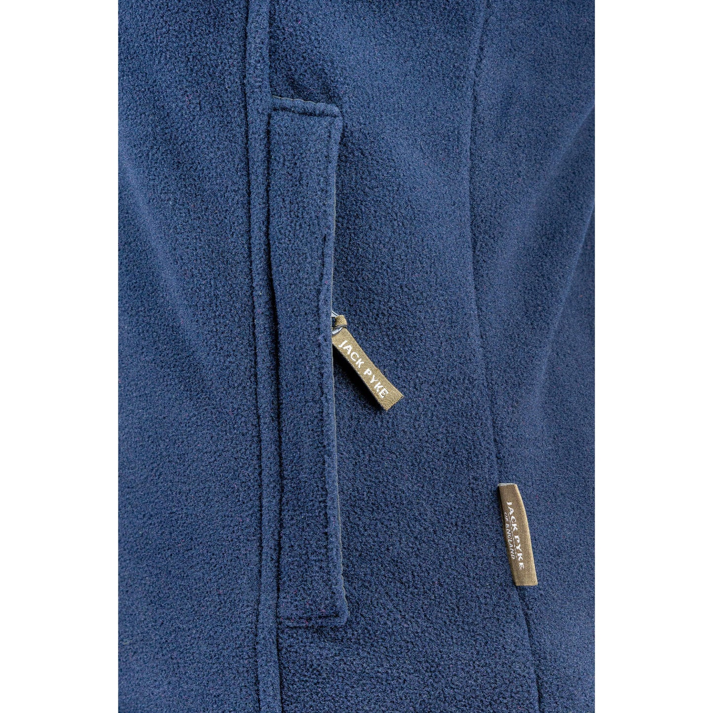 Navy - Side - Jack Pyke Womens-Ladies Countryman Fleece Gilet