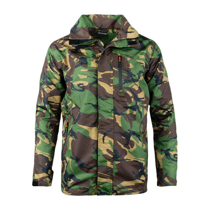 DPM - Front - Speero Mens Sirius Tech-Lite Camo Waterproof Jacket