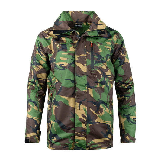 DPM - Front - Speero Mens Sirius Tech-Lite Camo Waterproof Jacket
