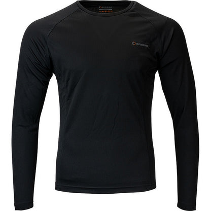 Black - Lifestyle - Speero Mens Logo Quick Dry Base Layer Set