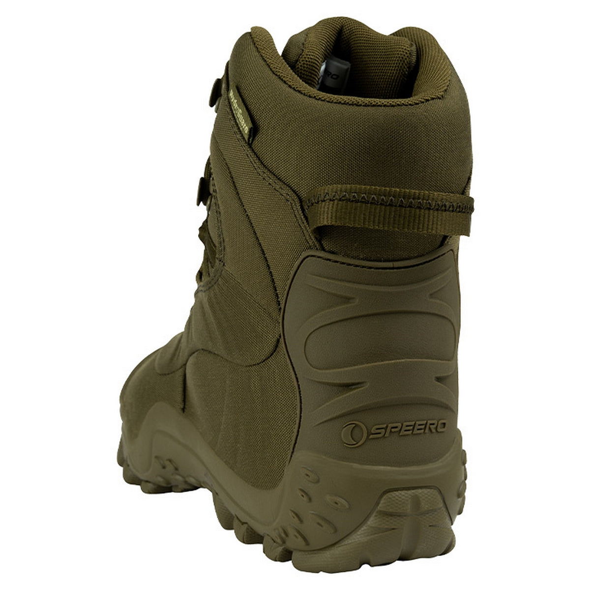 Green - Back - Speero Mens Alcor Cordura Tactical Boots