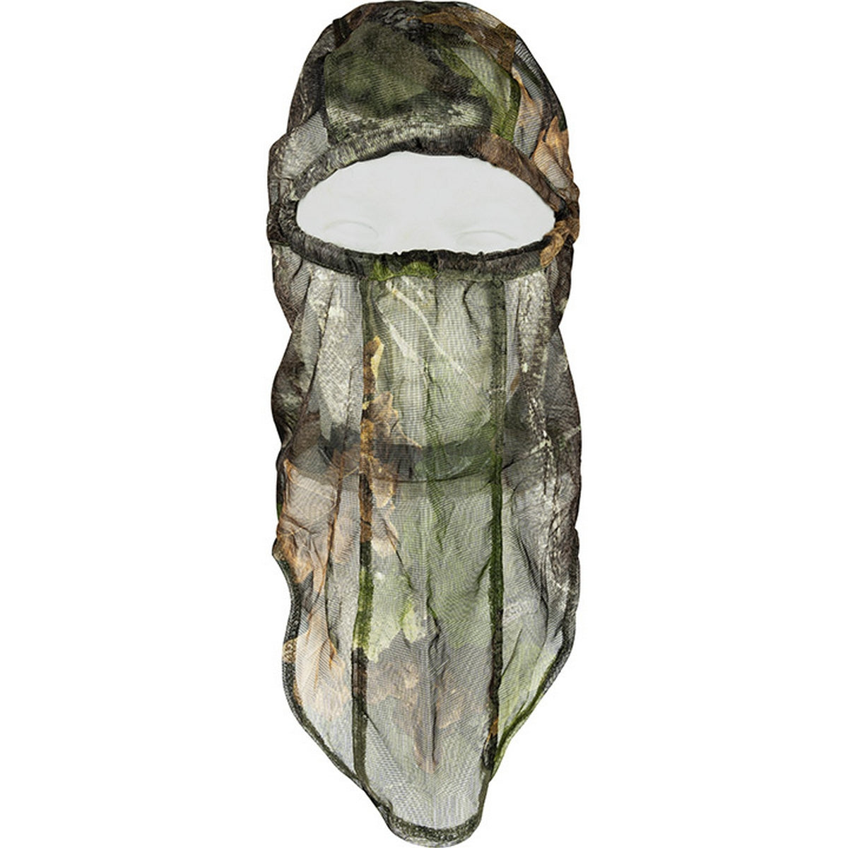 Green - Side - Jack Pyke Mens Oak Leaf Lightweight Camo Balaclava