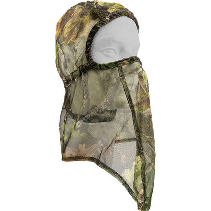 Green - Lifestyle - Jack Pyke Mens Oak Leaf Lightweight Camo Balaclava