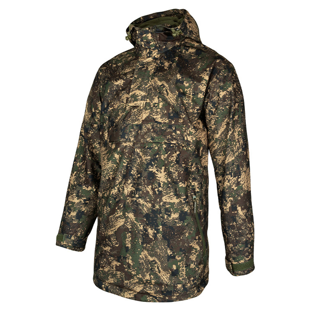 Green - Side - Jack Pyke Mens Galbraith Smock Digital Camo Waterproof Jacket