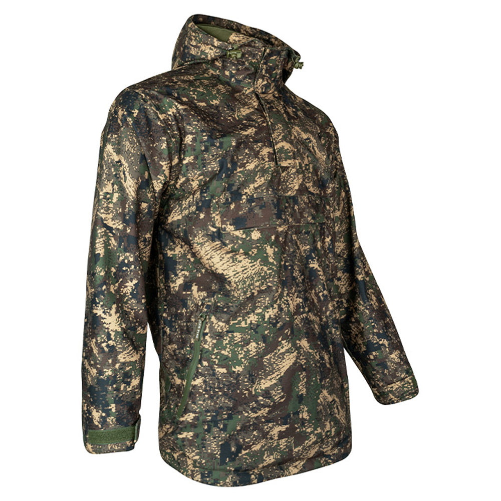 Green - Lifestyle - Jack Pyke Mens Galbraith Smock Digital Camo Waterproof Jacket