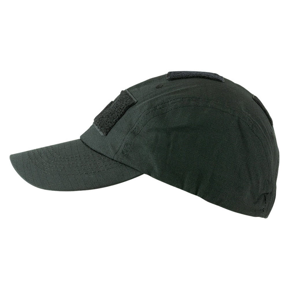 Black - Side - Viper Mens Elite Baseball Cap