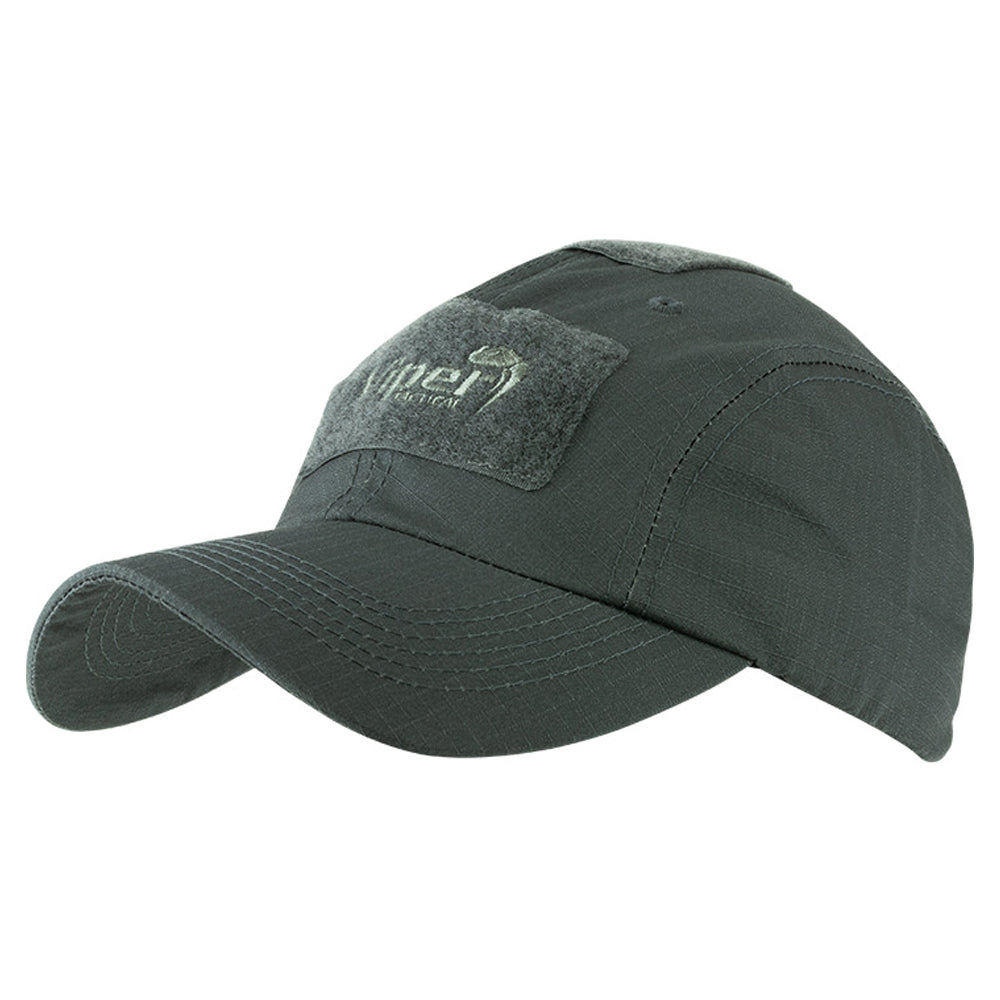 Titanium - Front - Viper Mens Elite Baseball Cap