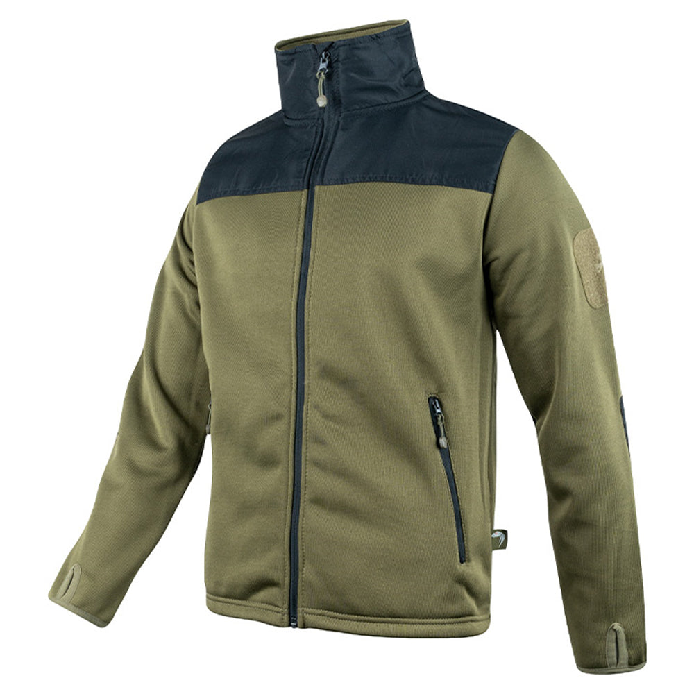 Green - Side - Viper Mens Gen 2 Special Ops Fleece Jacket