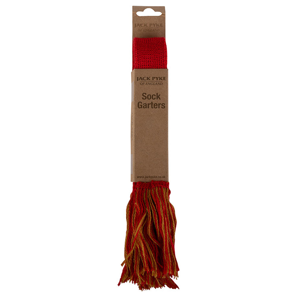 Red - Side - Jack Pyke Mens Sock Ties