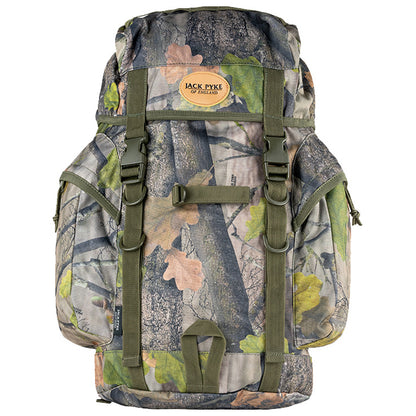 Oak Camo - Front - Jack Pyke Oak Leaf 25L Rucksack