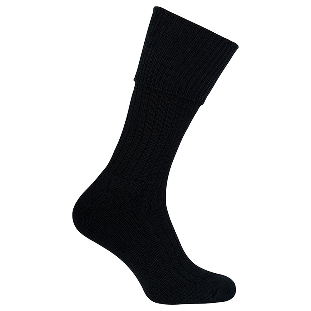 Black - Front - Mil-Com Unisex Adult Boot Socks